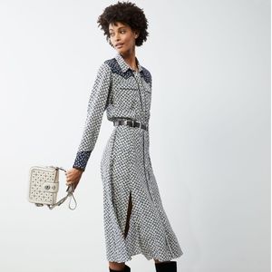 Veronica Beard Spur Midi Dress - Size 6